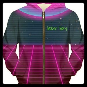 Lazer bay hoodie.